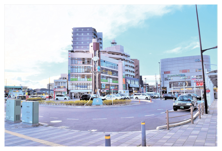 鶴瀬駅 西口 ロータリー